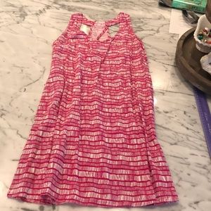 pink short dress